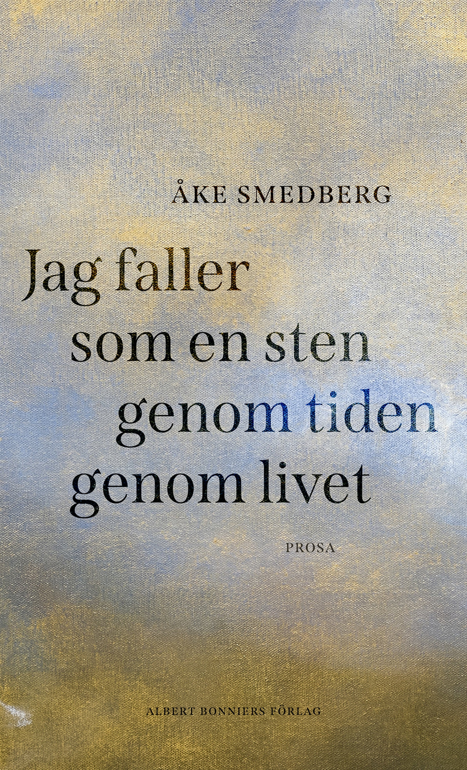 Valokuva kirjasta Åke Smedberg Jag faller som en sten genom tiden genom livet, kuuluu tuoteryhmään Ruots kaunokirjat.
