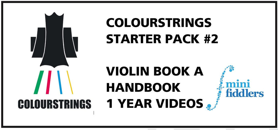 Valokuva kirjasta Géza Szilvay Colourstrings starter pack #2, kuuluu tuoteryhmään Musiikki.