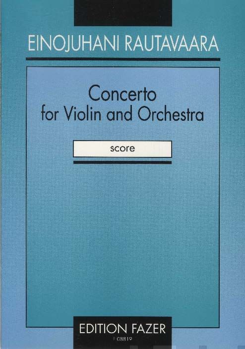 Valokuva kirjasta  Concerto for Violin and Orchestra - Study score, kuuluu tuoteryhmään Musiikki.