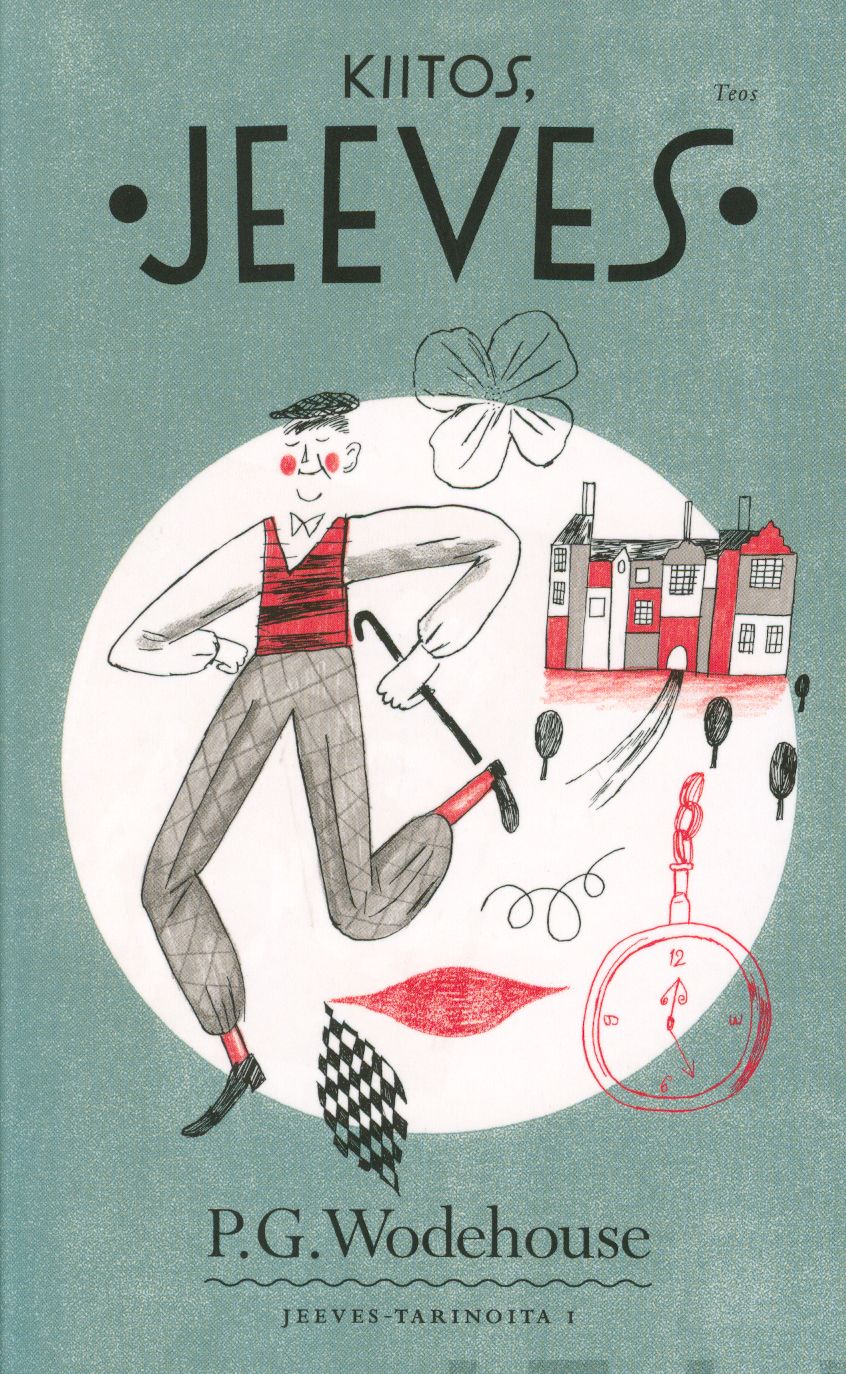 Valokuva kirjasta P.G. Wodehouse Kiitos, Jeeves, kuuluu tuoteryhmään Kotimaiset pokkarit.