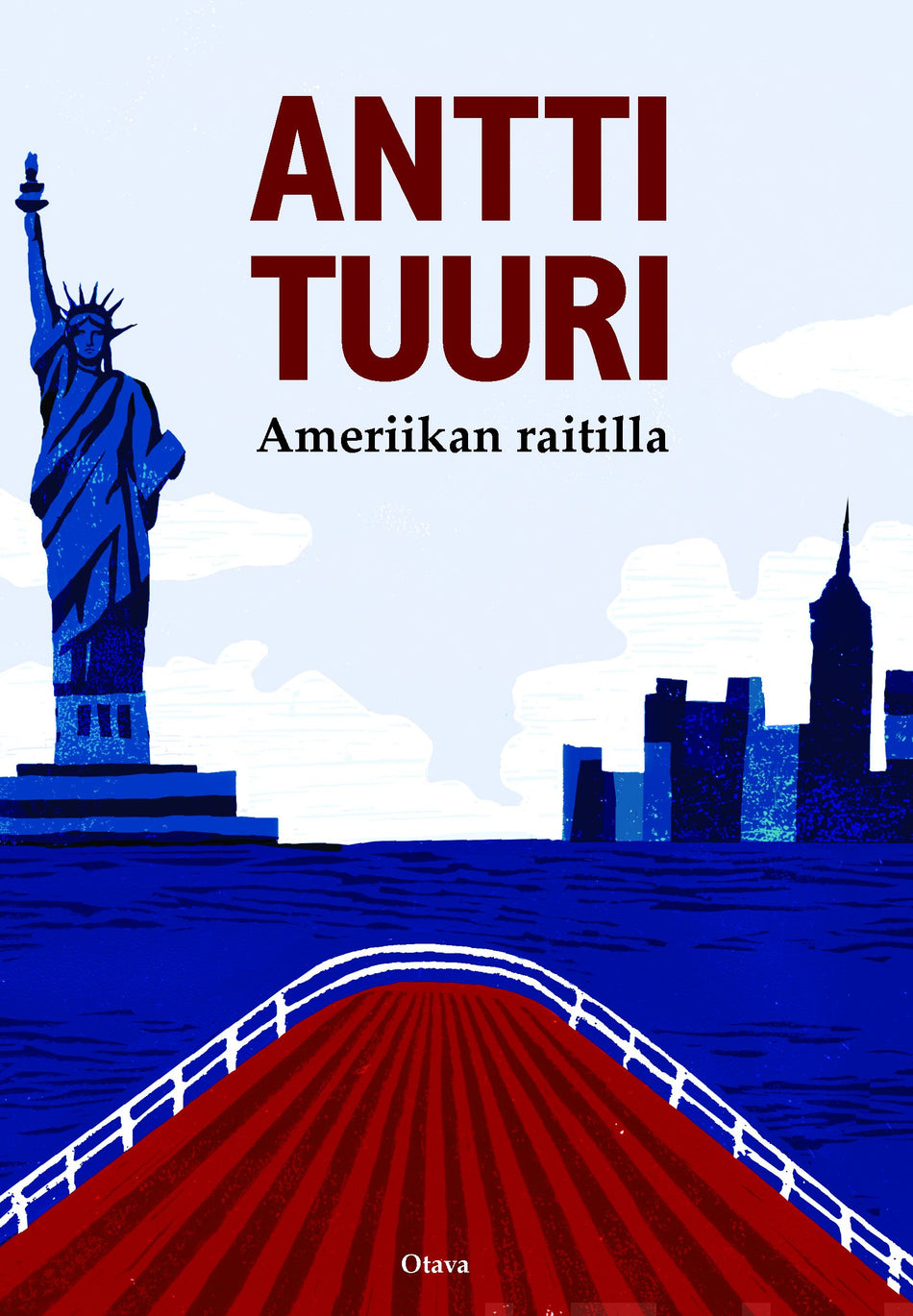 Valokuva kirjasta Antti Tuuri Ameriikan raitilla, kuuluu tuoteryhmään Muut kaunokirjat.