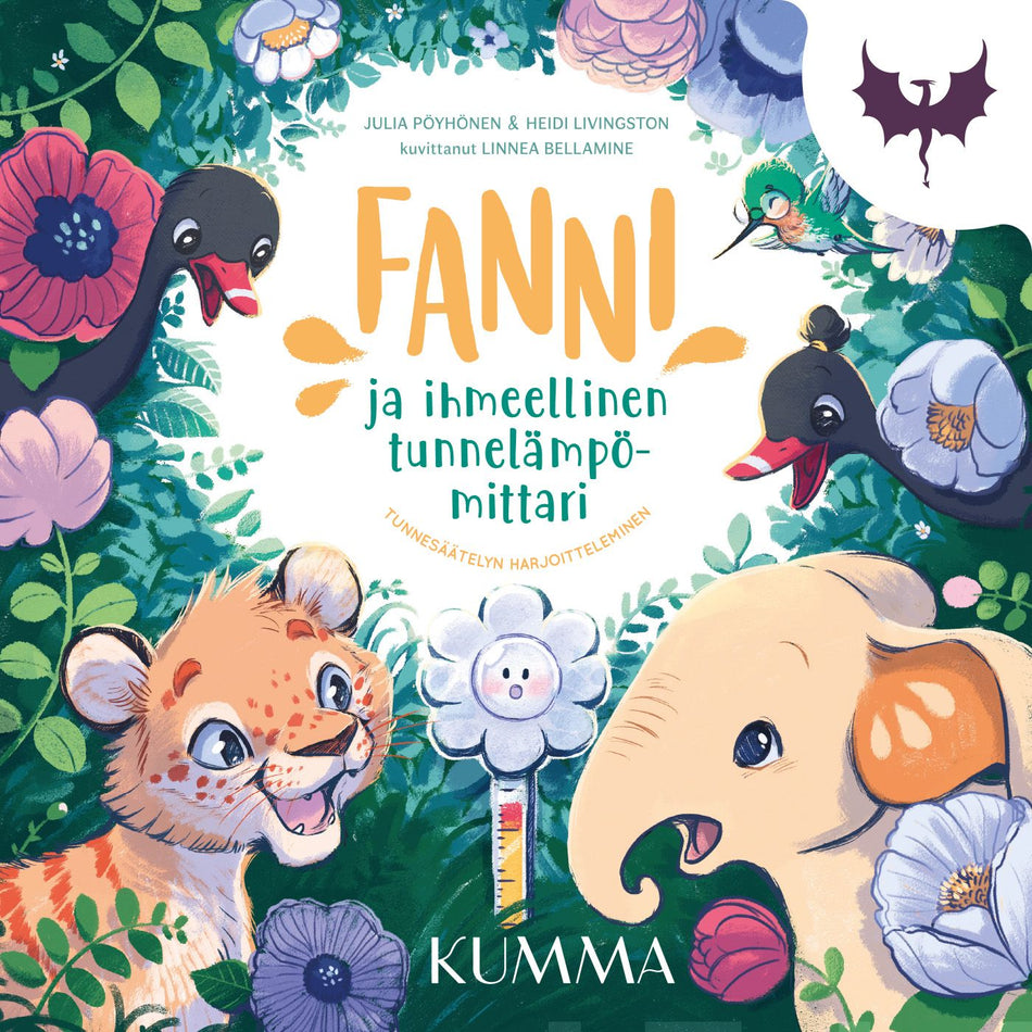Valokuva kirjasta Julia Pöyhönen / Heidi Livingston Fanni ja ihmeellinen tunnelämpömittari -kuvaäänikirja, kuuluu tuoteryhmään E-kirjat lapset ja nuoret.