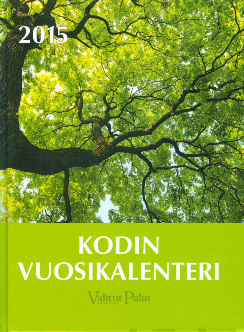 Valokuva tuotteesta Kodin vuosikalenteri 2015, kuuluu tuoteryhmään Tasku- ja pöytäkalenterit.