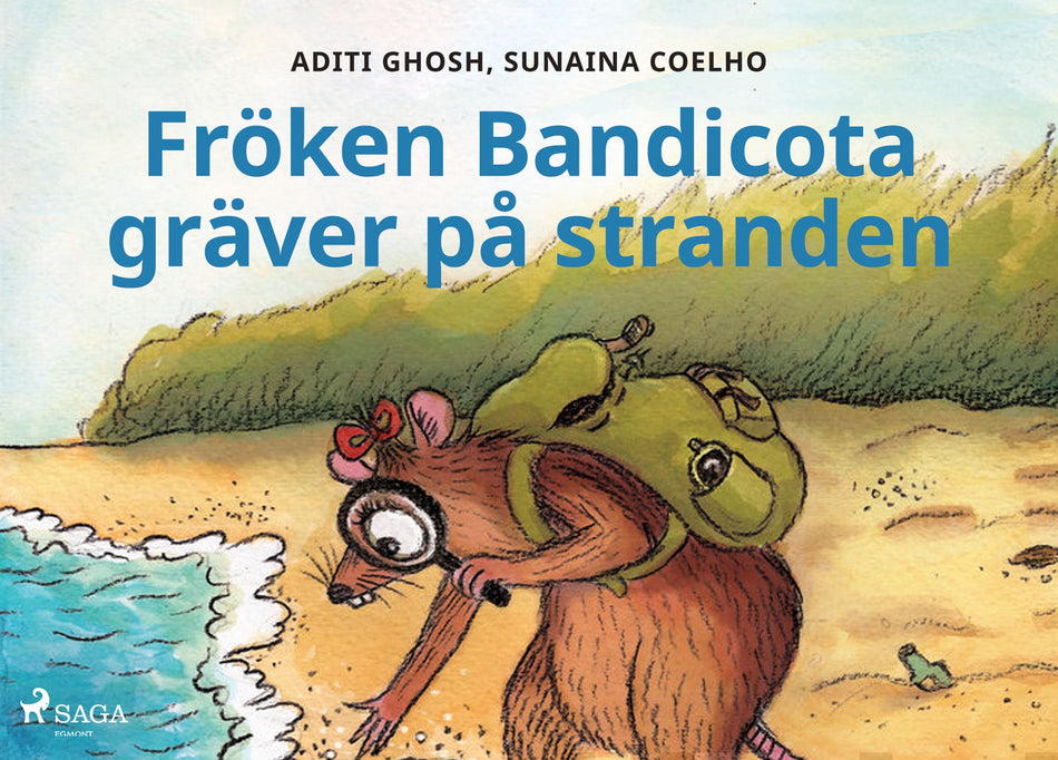 Valokuva kirjasta Sunaina Coelho / Aditi Ghosh Fröken Bandicota gräver på stranden, kuuluu tuoteryhmään E-kirjat lapset ja nuoret.