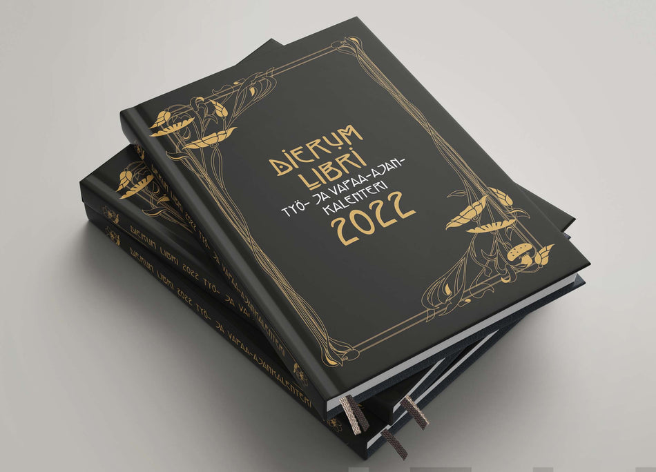 Valokuva kirjasta Anne Rahikainen / Antti Nieminen Dierum Libri työ- ja vapaa-ajankalenteri 2022, kuuluu tuoteryhmään Muut tietokirjat.