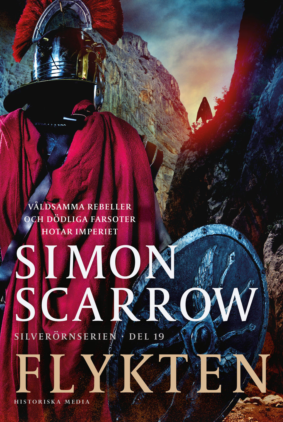 Valokuva kirjasta Simon Scarrow Flykten, kuuluu tuoteryhmään Ruots kaunokirjat.