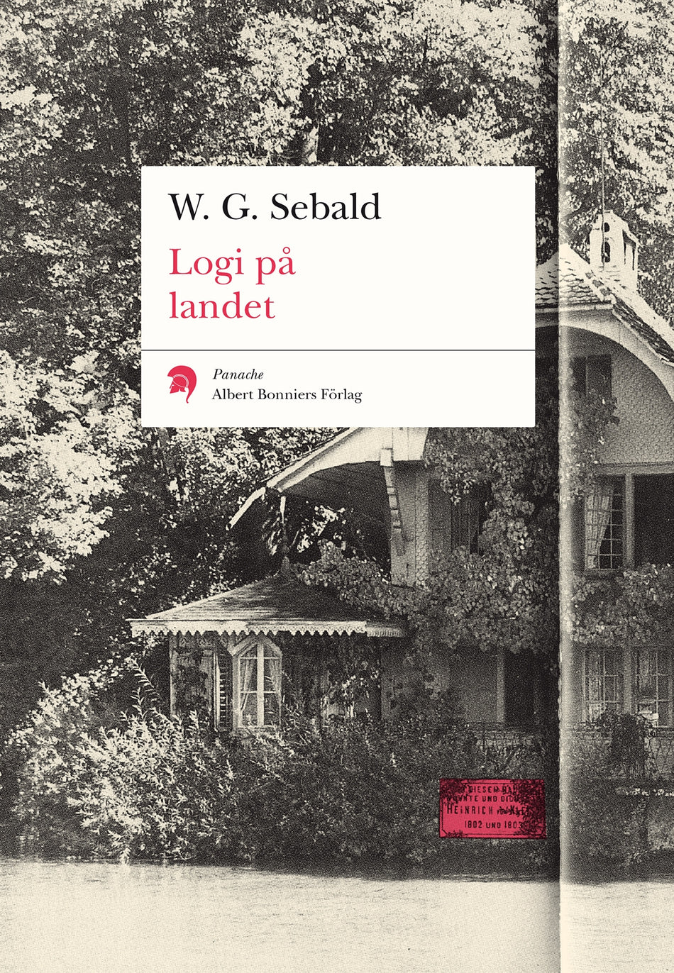 Valokuva kirjasta W. G. Sebald Logi på landet, kuuluu tuoteryhmään Ruots muu tieto.