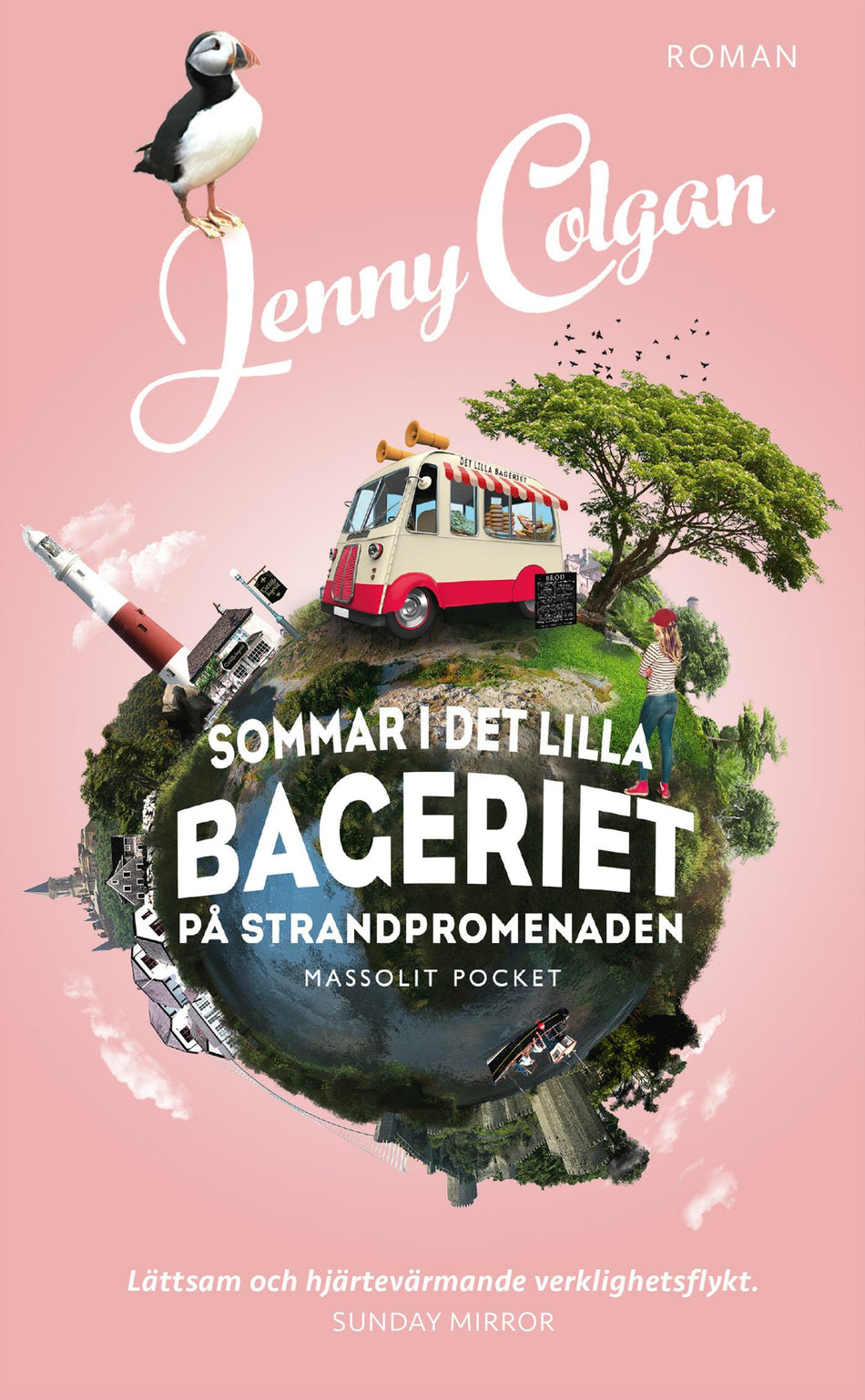 Valokuva kirjasta Jenny Colgan Sommar i det lilla bageriet på strandpromenaden, kuuluu tuoteryhmään Ruots kaunokirjat.