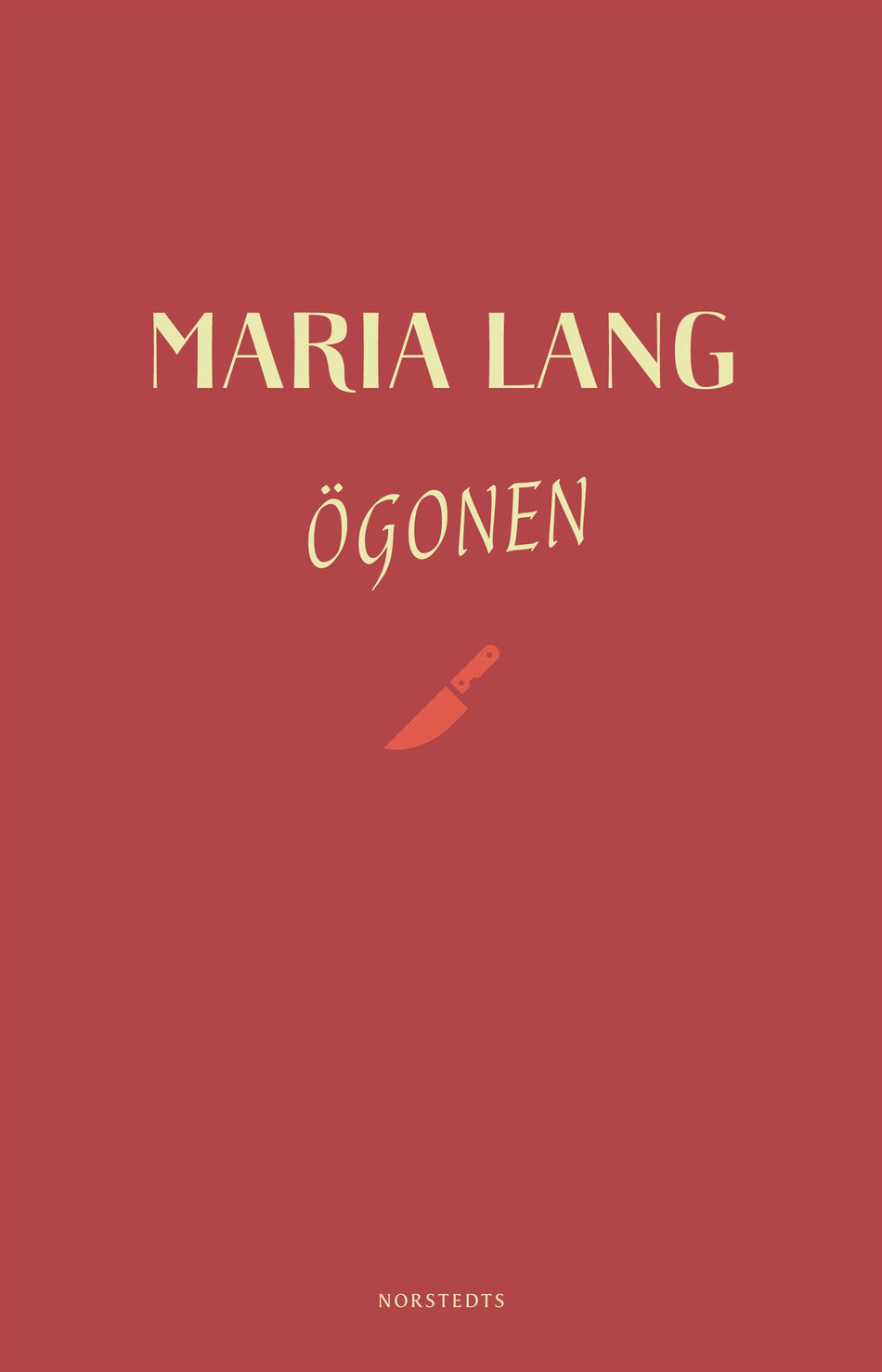 Valokuva kirjasta Maria Lang Ögonen, kuuluu tuoteryhmään Ruots kaunokirjat.