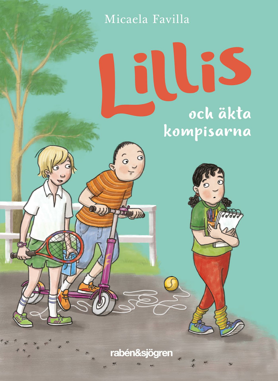 Valokuva kirjasta Micaela Favilla Lillis och äkta kompisarna, kuuluu tuoteryhmään Ruots lapset nuoret ja sarjakuvat.