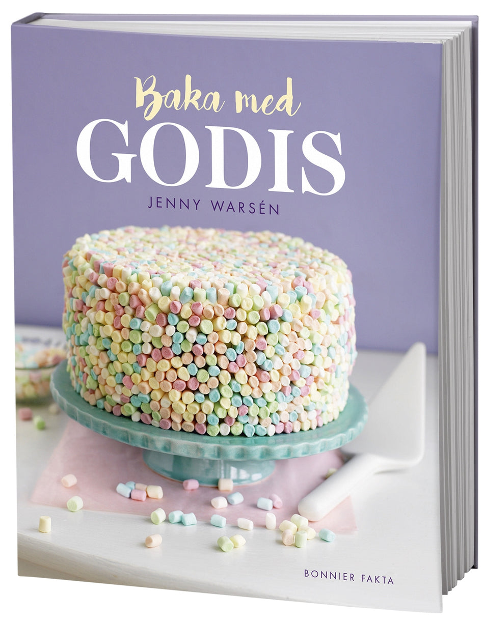 Valokuva kirjasta Jenny Warsén Baka med godis, kuuluu tuoteryhmään Ruots harrasteet taide.