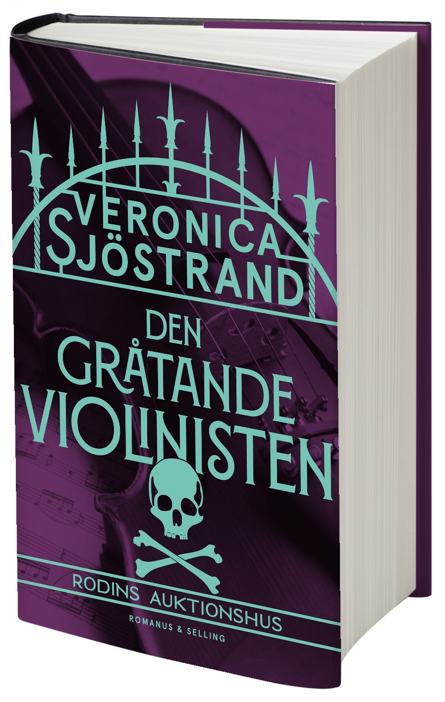 Valokuva kirjasta Veronica Sjöstrand Den gråtande violinisten, kuuluu tuoteryhmään Ruots kaunokirjat.