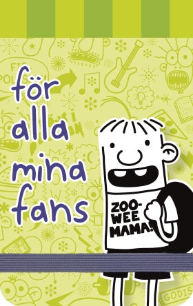 Valokuva kirjasta Jeff Kinney Dagbok för alla mina fans : miniblock Rowley, kuuluu tuoteryhmään Ruots lapset nuoret ja sarjakuvat.