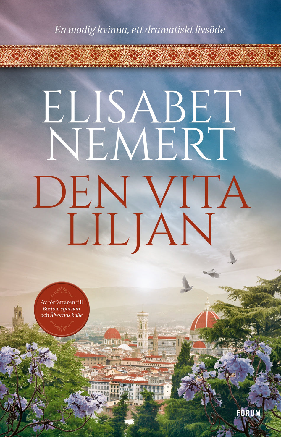 Valokuva kirjasta Elisabet Nemert Den vita liljan, kuuluu tuoteryhmään Ruots kaunokirjat.