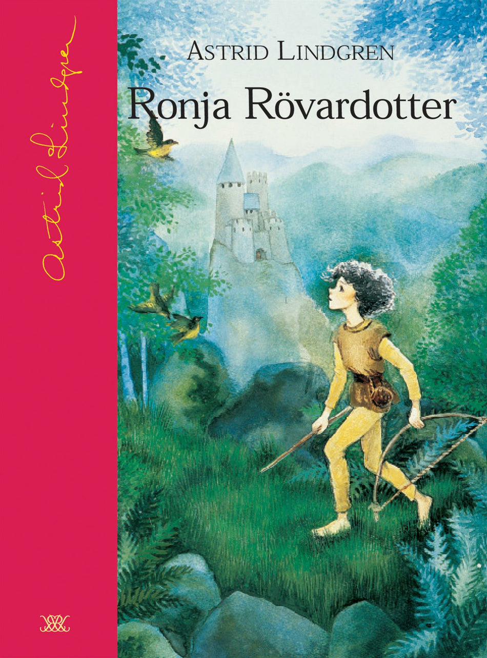 Valokuva kirjasta Astrid Lindgren Ronja Rövardotter, kuuluu tuoteryhmään Ruots lapset nuoret ja sarjakuvat.