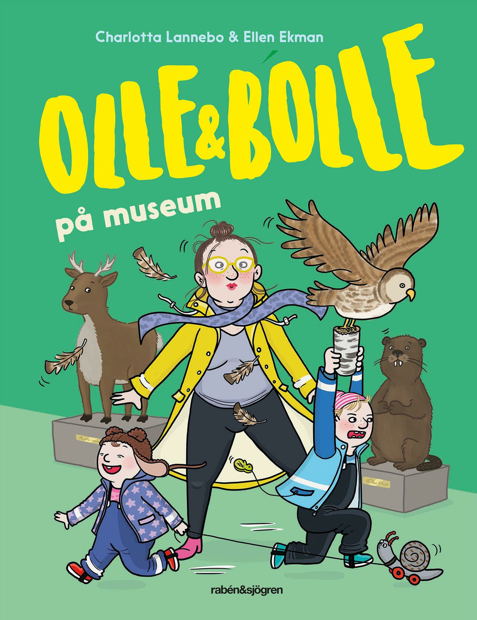 Valokuva kirjasta Charlotta Lannebo / Ellen Ekman Olle och Bolle på museum, kuuluu tuoteryhmään Ruots lapset nuoret ja sarjakuvat.