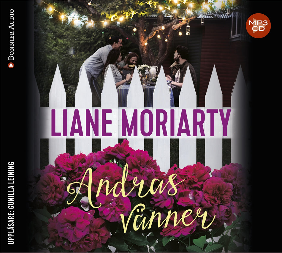 Valokuva kirjasta Liane Moriarty Andras vänner, kuuluu tuoteryhmään Ruots kaunokirjat.