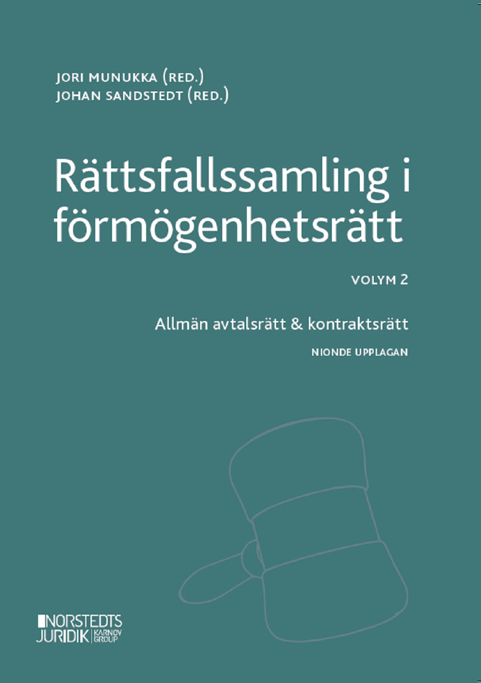 Valokuva kirjasta  Rättsfallssamling i förmögenhetsrätt Volym 2 : allmän avtalsrätt &amp; kontraktsrätt, kuuluu tuoteryhmään Ruots muu tieto.
