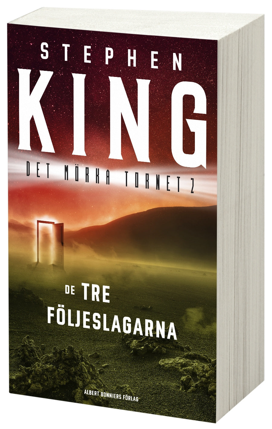Valokuva kirjasta Stephen King De tre följeslagarna, kuuluu tuoteryhmään Ruots kaunokirjat.