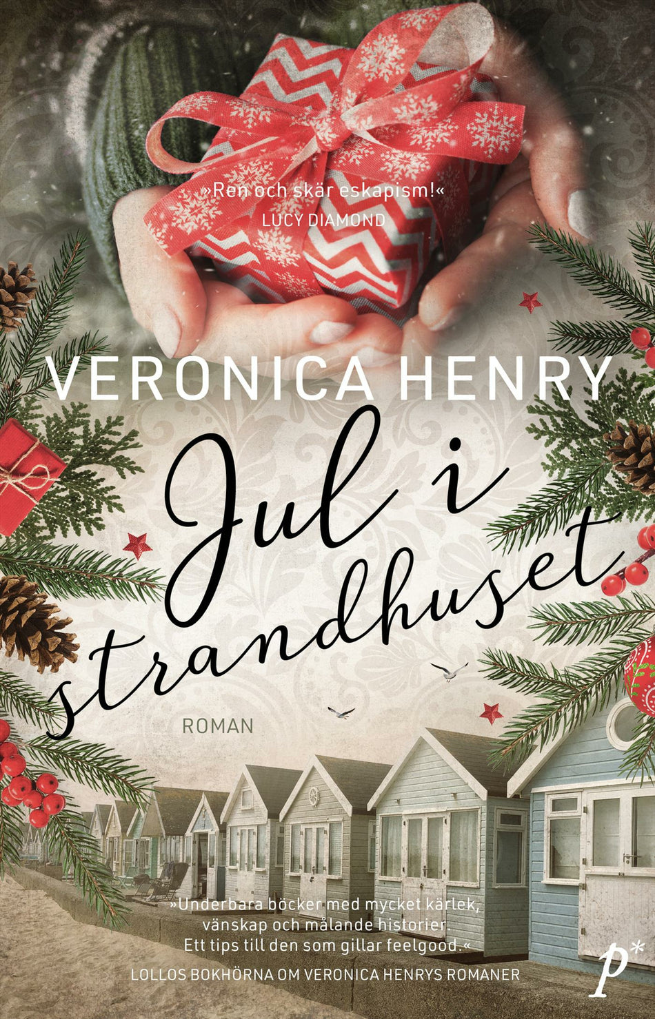 Valokuva kirjasta Veronica Henry Jul i strandhuset, kuuluu tuoteryhmään Ruots kaunokirjat.