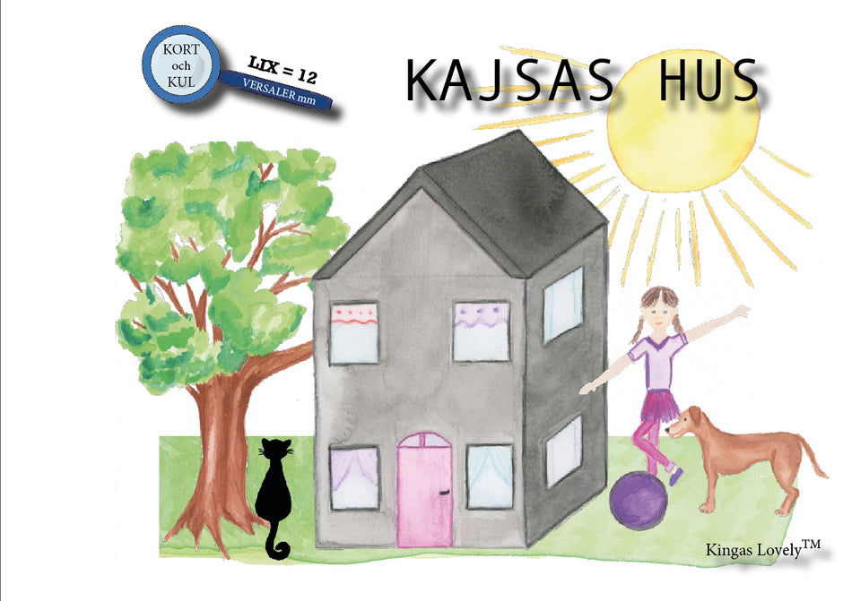 Valokuva kirjasta Kinga Andersson Kajsas hus, kuuluu tuoteryhmään Ruots lapset nuoret ja sarjakuvat.