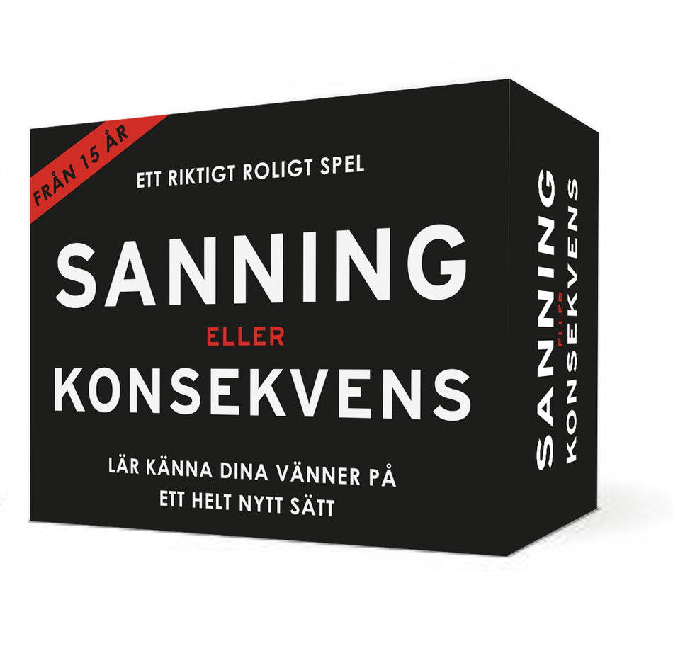 Valokuva kirjasta  Sanning eller konsekvens, kuuluu tuoteryhmään Ruots lapset nuoret ja sarjakuvat.