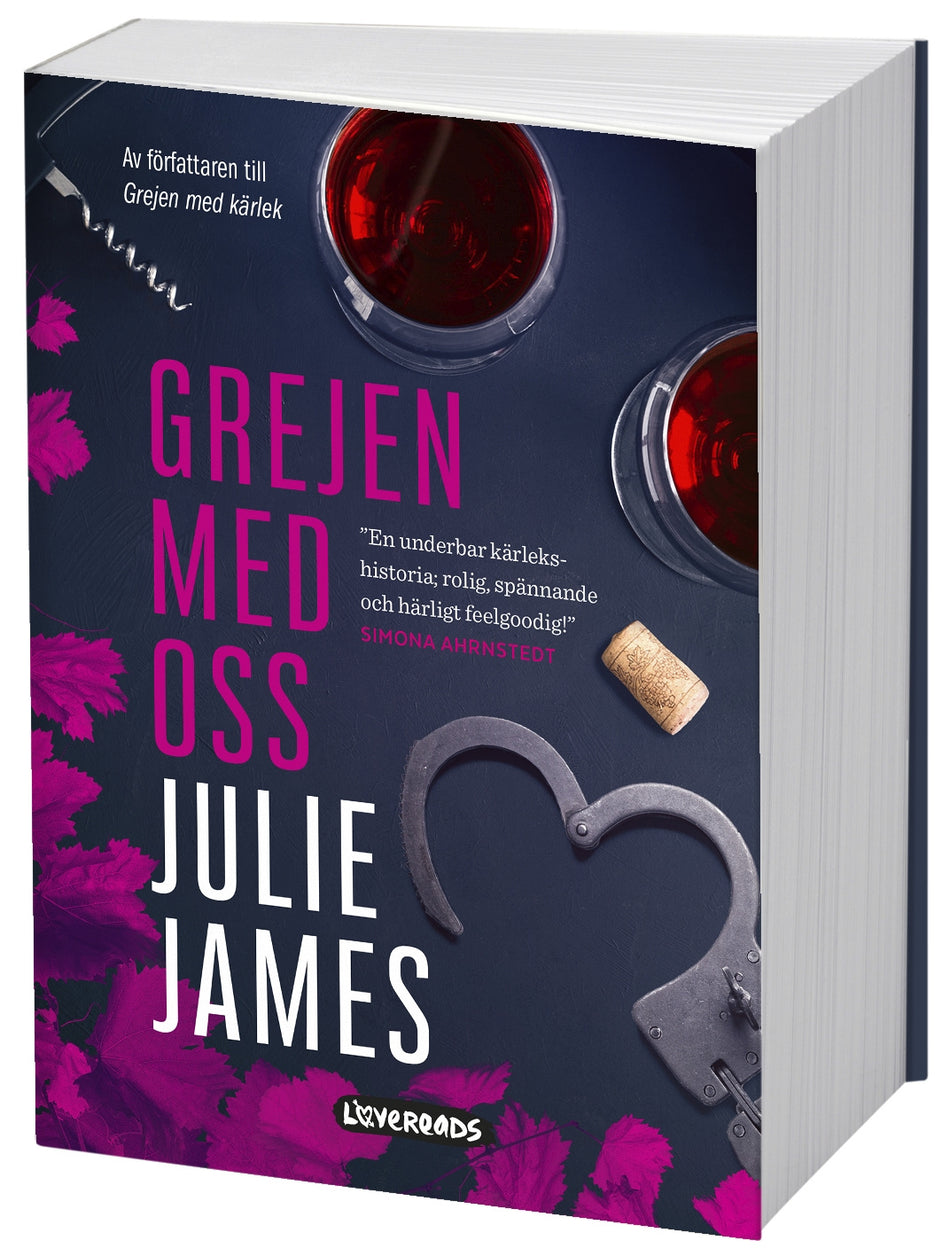 Valokuva kirjasta Julie James Grejen med oss, kuuluu tuoteryhmään Ruots kaunokirjat.
