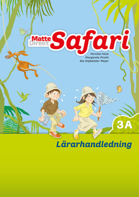Valokuva kirjasta Margareta Picetti / Pernilla Falck Matte Direkt Safari 3A Lärarhandledning, kuuluu tuoteryhmään Ruots lapset nuoret ja sarjakuvat.