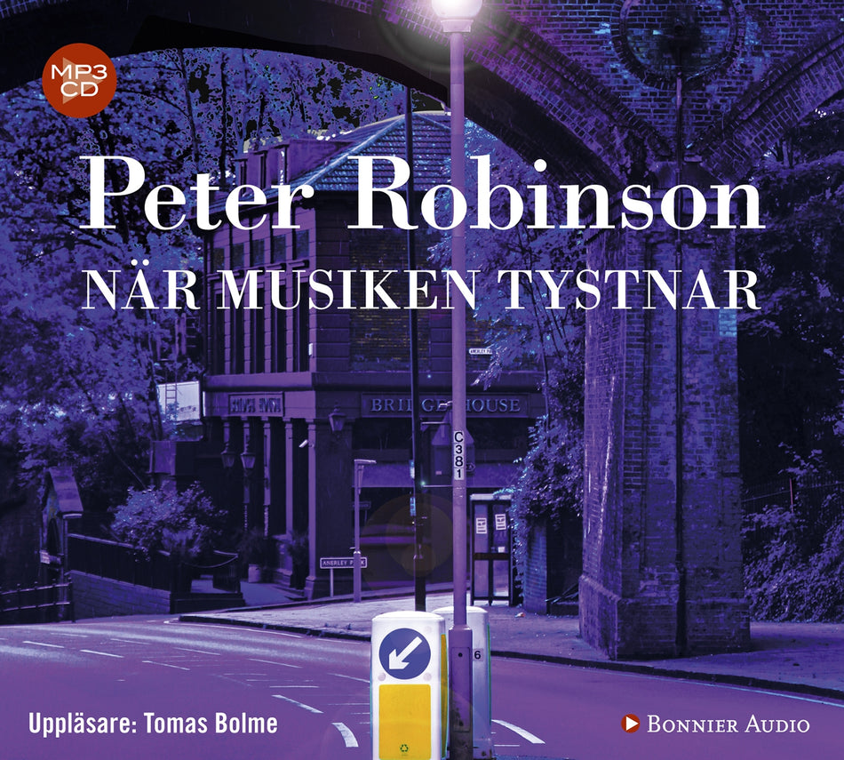 Valokuva kirjasta Peter Robinson När musiken tystnar, kuuluu tuoteryhmään Ruots kaunokirjat.