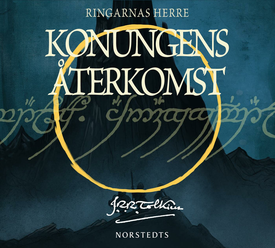 Valokuva kirjasta J. R. R. Tolkien Konungens återkomst  : tredje delen av Ringarnas herre, kuuluu tuoteryhmään Ruots kaunokirjat.