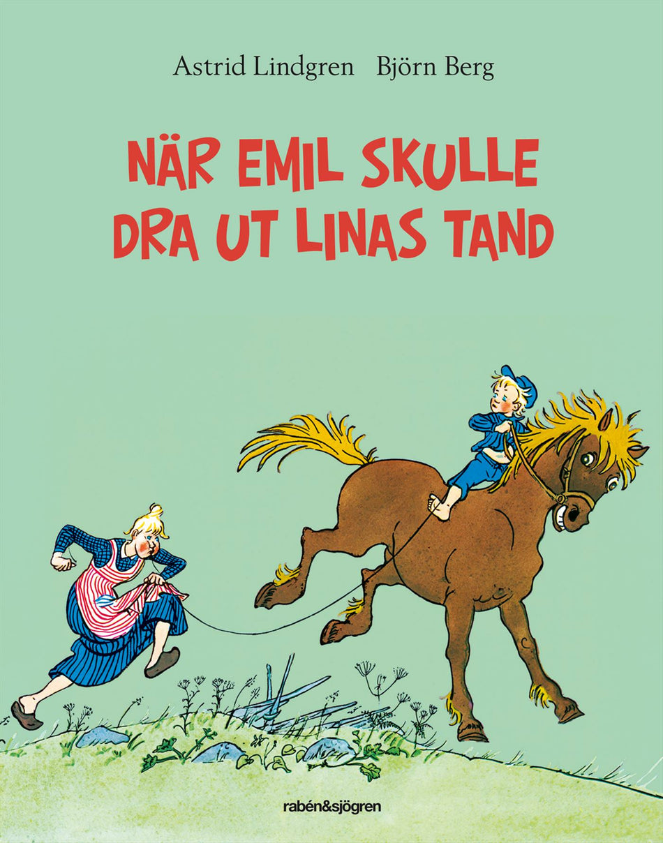 Valokuva kirjasta Astrid Lindgren När Emil skulle dra ut Linas tand, kuuluu tuoteryhmään Ruots lapset nuoret ja sarjakuvat.