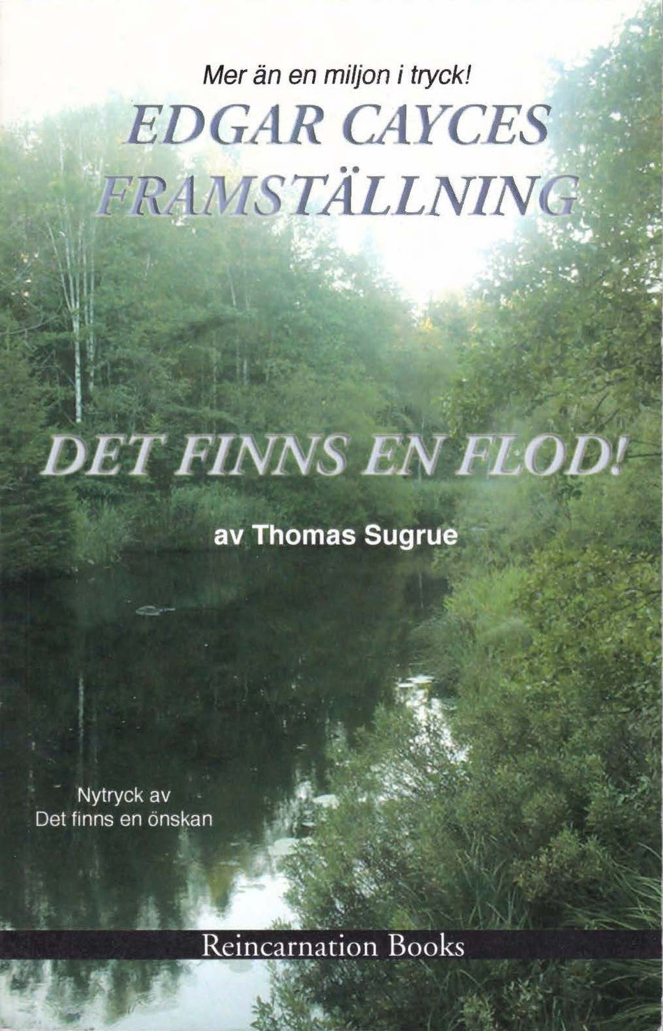 Valokuva kirjasta Thomas Sugrue Edgar cayces framställning : det finns en flod, kuuluu tuoteryhmään Ruots muu tieto.