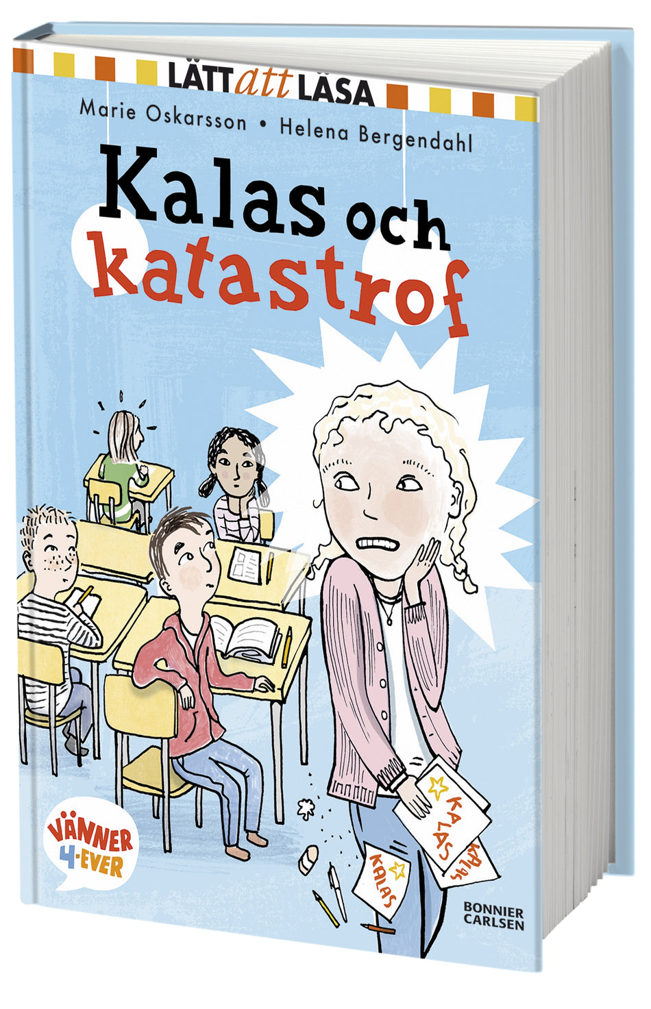 Valokuva kirjasta Marie Oskarsson Kalas och katastrof, kuuluu tuoteryhmään Ruots lapset nuoret ja sarjakuvat.