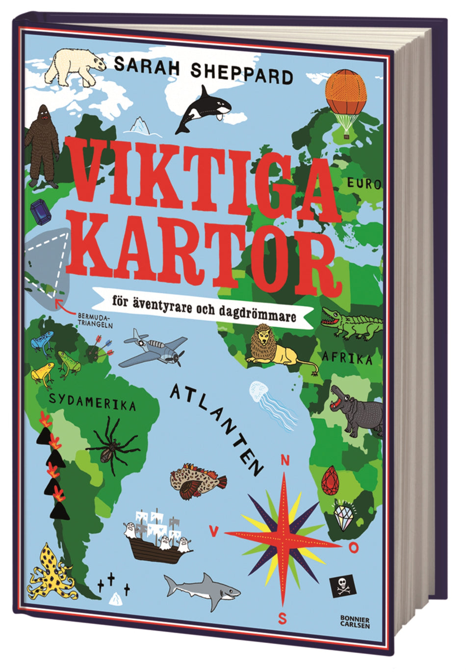 Valokuva kirjasta Sarah Sheppard Viktiga kartor (travel size), kuuluu tuoteryhmään Ruots lapset nuoret ja sarjakuvat.