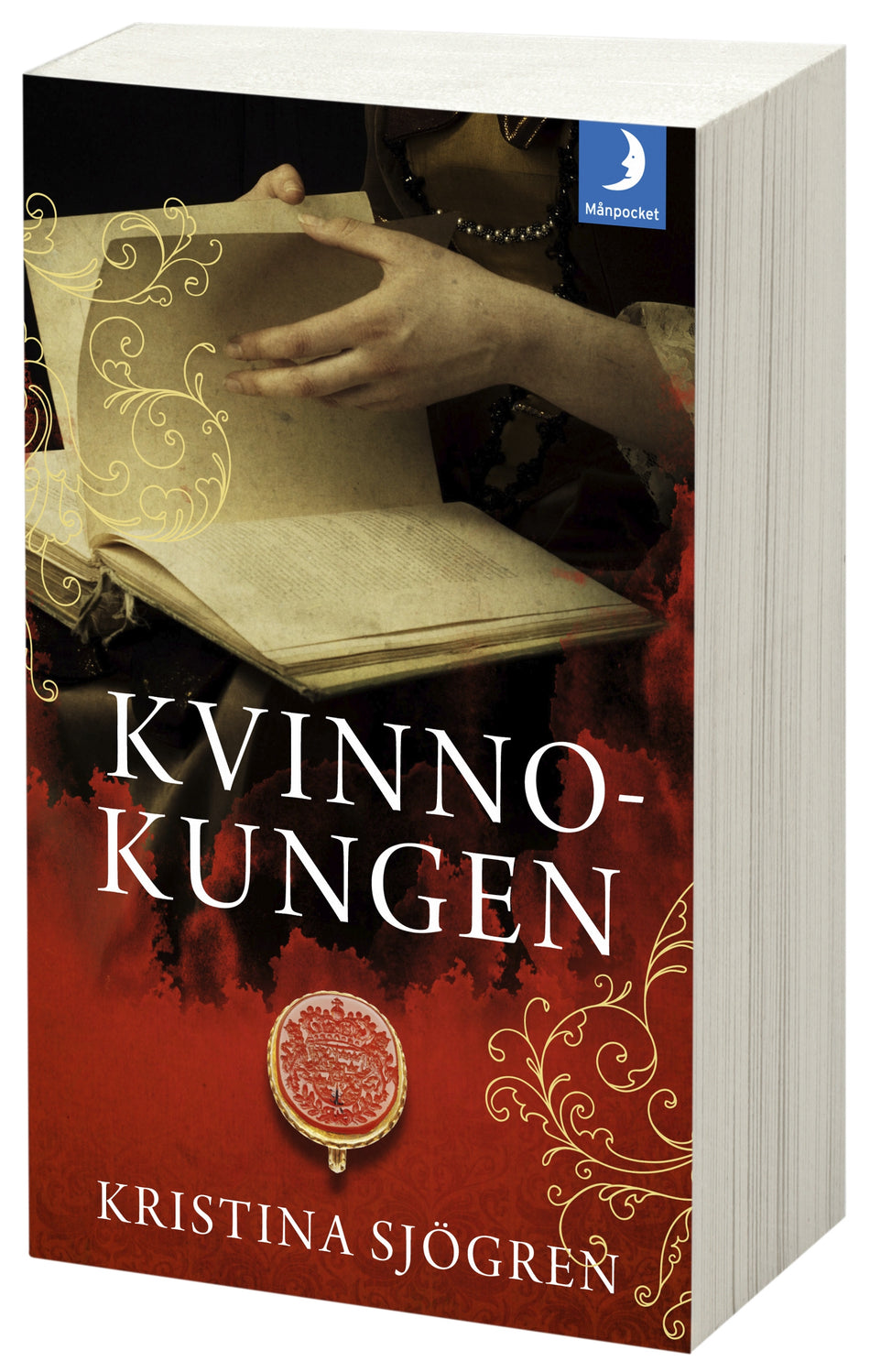 Valokuva kirjasta Kristina Sjögren Kvinnokungen, kuuluu tuoteryhmään Ruots kaunokirjat.