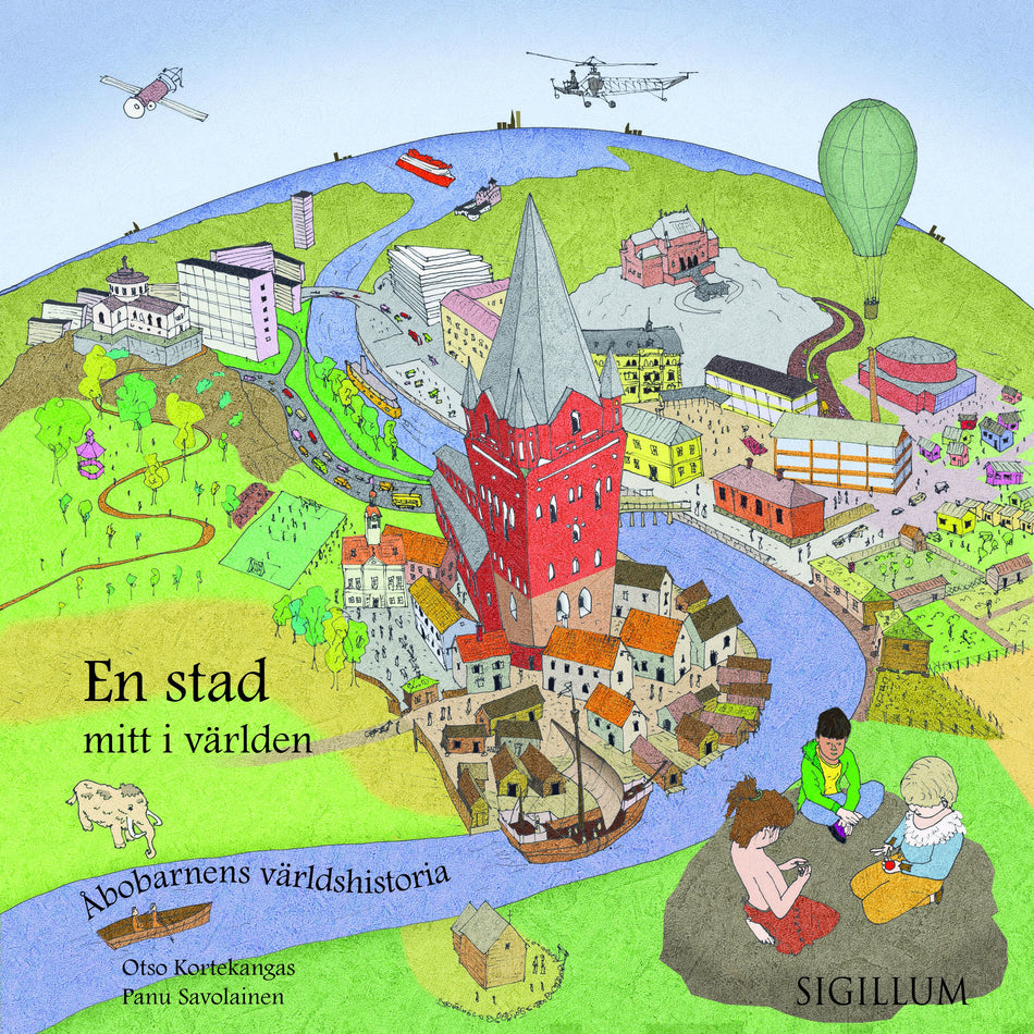 Valokuva kirjasta Otso Kortekangas En stad mitt i världen, kuuluu tuoteryhmään Lasten ja nuorten tietokirjat.
