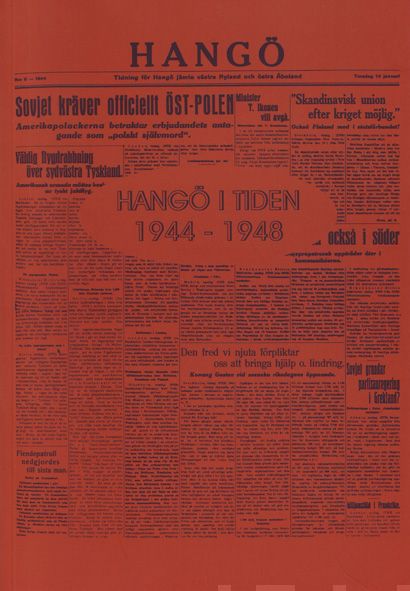 Valokuva kirjasta  Hangö i tiden 1944-1948, kuuluu tuoteryhmään Historia.
