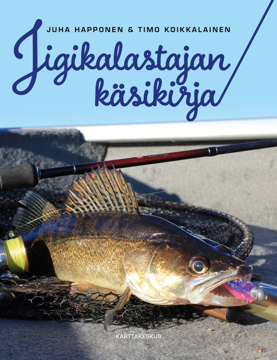 Valokuva kirjasta Juha Happonen / Timo Koikkalainen Jigikalastajan käsikirja, kuuluu tuoteryhmään Luonto.