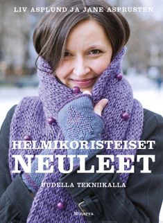 Valokuva kirjasta Liv Asplund / Jane Asprusten Helmikoristeiset neuleet uudella tekniikalla, kuuluu tuoteryhmään Urheilu harrasteet.
