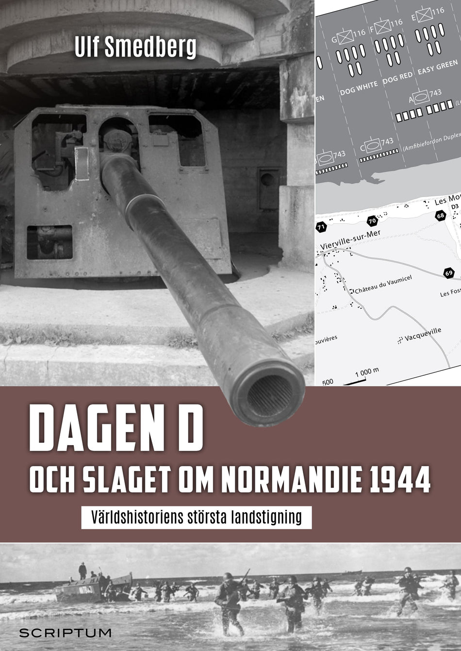 Valokuva kirjasta Ulf Smedberg Dagen D och slaget om Normandie 1944, kuuluu tuoteryhmään Historia.