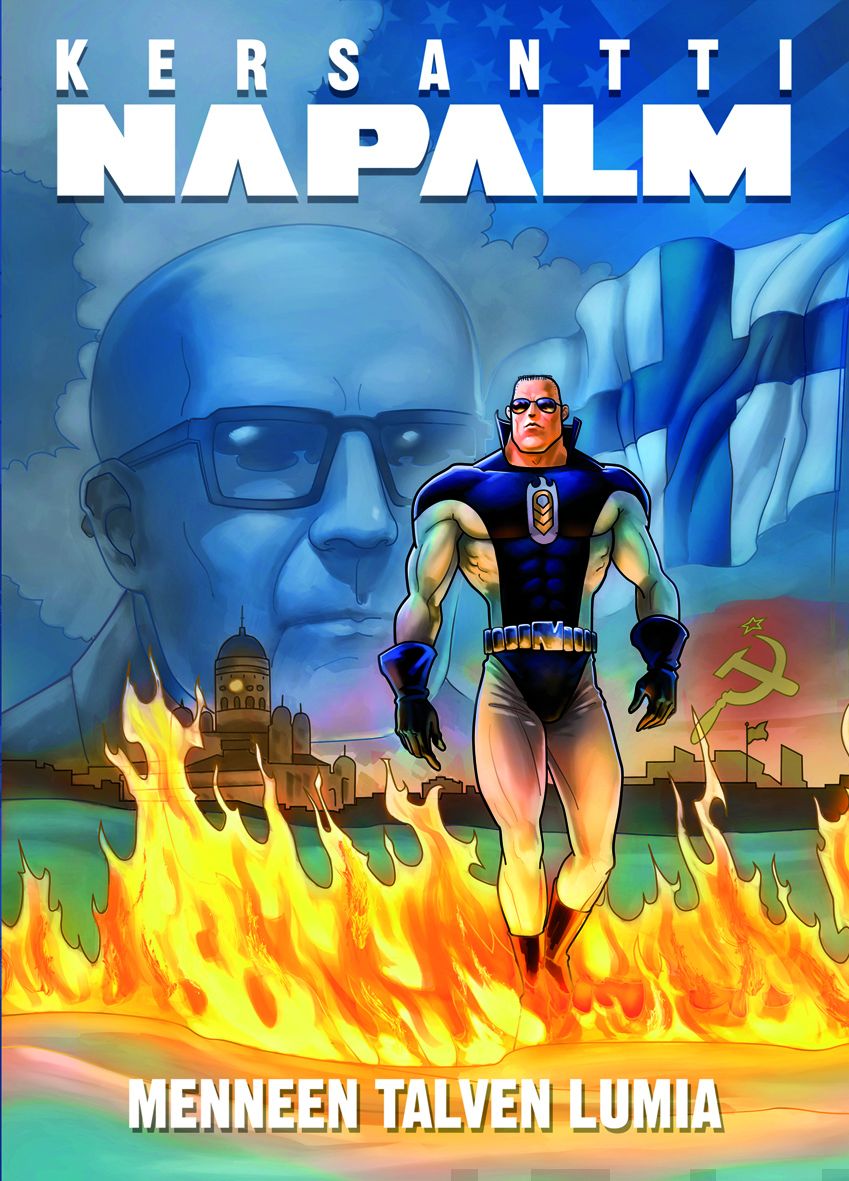 Valokuva kirjasta Vesa Vitikainen / Markus Tuppurainen Kersantti Napalm, kuuluu tuoteryhmään Sarjakuvat.