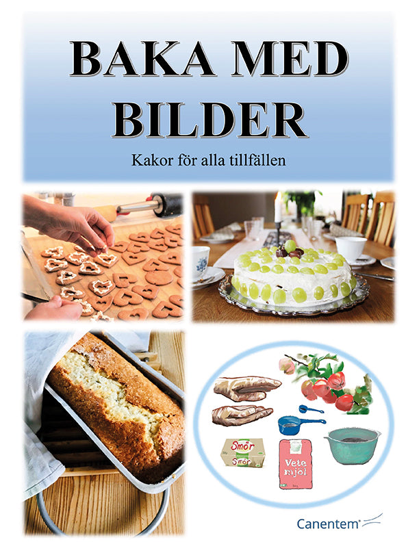 Valokuva kirjasta Linda Andrén Baka med bilder : kakor för alla tillfällen, kuuluu tuoteryhmään Ruots harrasteet taide.