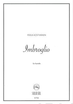 Valokuva kirjasta  Imbroglio, kuuluu tuoteryhmään Musiikki.