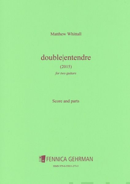 Valokuva kirjasta  Double Entendre (2015), kuuluu tuoteryhmään Musiikki.