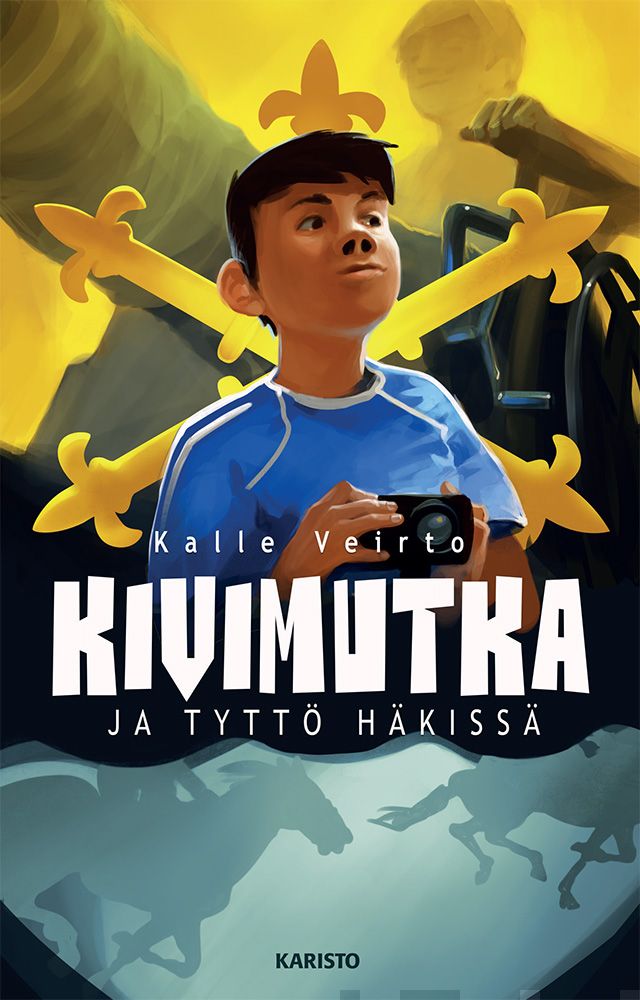 Valokuva kirjasta Kalle Veirto Kivimutka ja tyttö häkissä, kuuluu tuoteryhmään E-kirjat lapset ja nuoret.