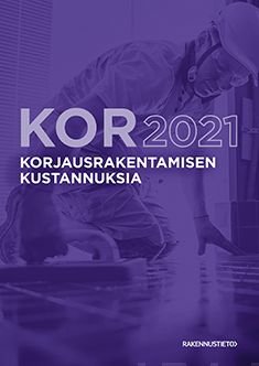 Valokuva kirjasta Rita Lindberg / Christian Kivimäki / Hetti Hotinen Korjausrakentamisen kustannuksia 2021, kuuluu tuoteryhmään E-kirjat tieto.