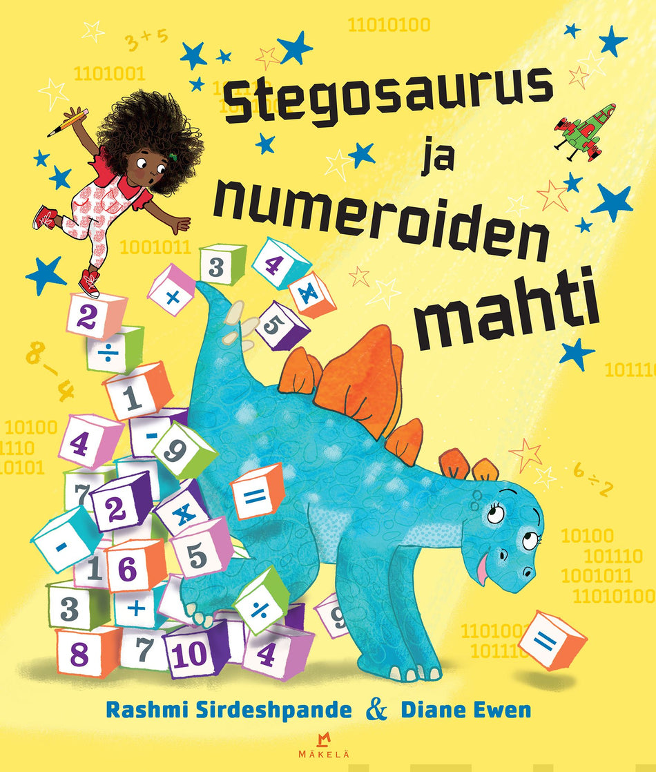 Valokuva kirjasta Rashmi Sirdeshpande Stegosaurus ja numeroiden mahti, kuuluu tuoteryhmään Lasten kuvakirjat.