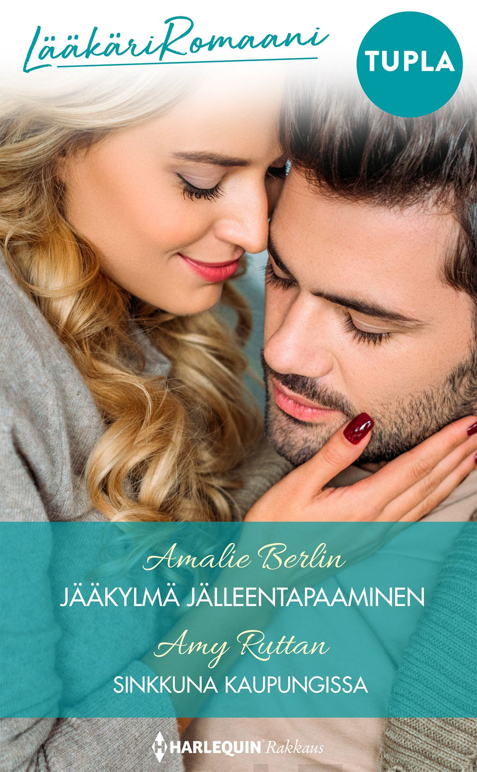 Valokuva kirjasta Amalie Berlin / Amy Ruttan Jääkylmä jälleentapaaminen / Sinkkuna kaupungissa, kuuluu tuoteryhmään Kotimaiset pokkarit.