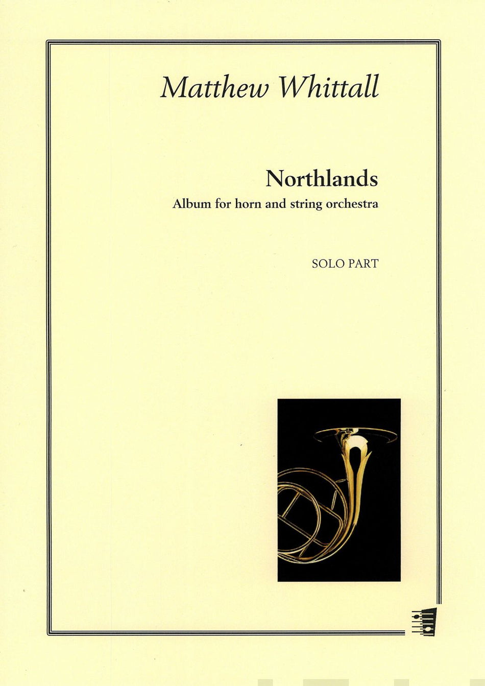 Valokuva kirjasta  Northlands - Solo horn part, kuuluu tuoteryhmään Musiikki.