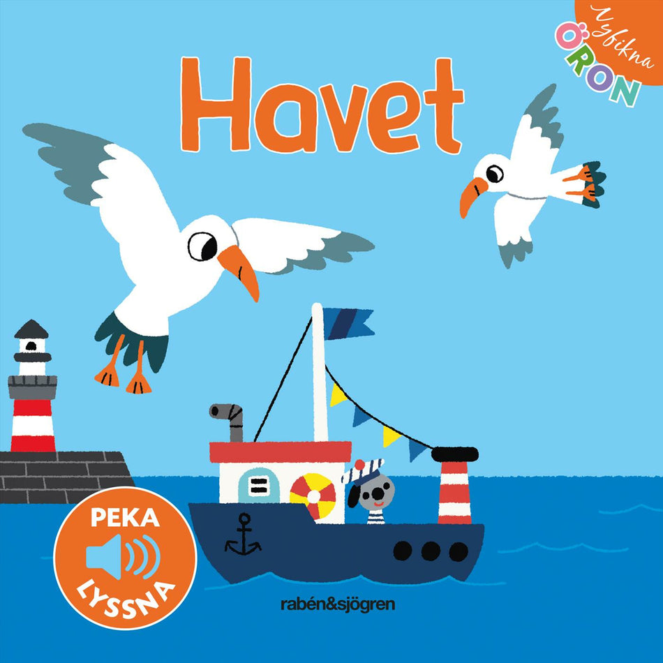 Valokuva kirjasta  Havet - Peka, lyssna!, kuuluu tuoteryhmään Ruots lapset nuoret ja sarjakuvat.